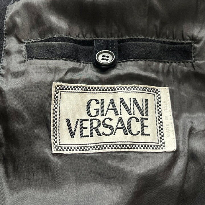 楽天市場】GIANNI VERSACE ジャンニ ヴェルサーチ RUFFO スエード 