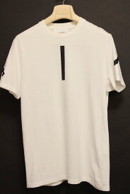 NeIL Barrett ニール バレット REGULAR LENGTH / SLIM FIT ラインデザイン 半袖 Tシャツ ホワイト ブラック Mサイズ メンズ BJT379A G545S【中古】【鑑定済み】【送料無料】
