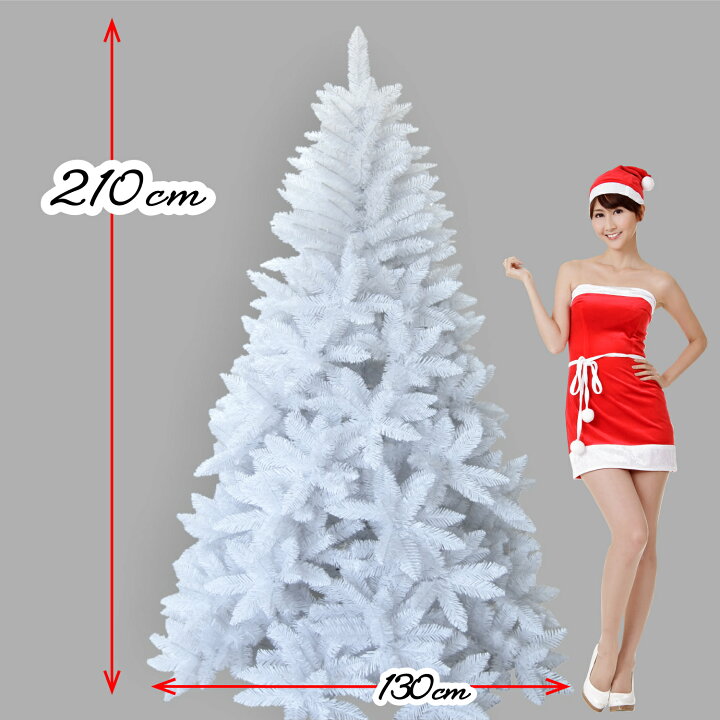 楽天市場】Branch Trees® 最高級リッチ ホワイト クリスマスツリー 