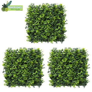 Branch leaves �E�H�[���O���[�� 50cm×50cm 3���Z�b�g CCGA156�@�Ǌ|�� �l�H �ϗt�A�� �t�F�C�N�O���[���@�ǖʗΉ�