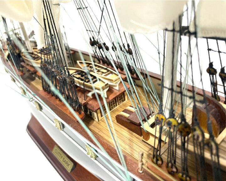楽天市場】木製模型 帆船 CUTTY SARK カティサーク 【Wooden Model 