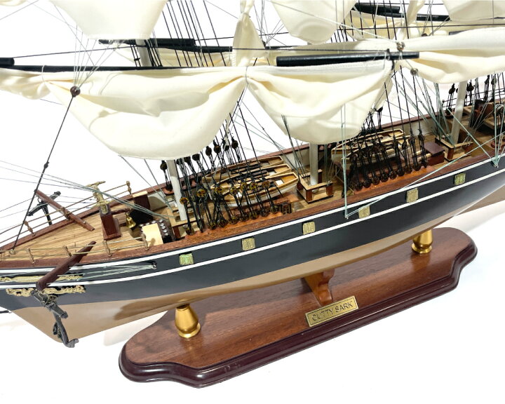楽天市場】木製模型 帆船 CUTTY SARK カティサーク 【Wooden Model  