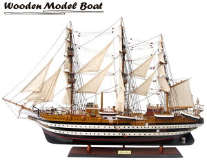ؐ͌^ D AMERIGO VESPUCCI yWooden Model Boatz TS0123P S95cm ASEFXvb` i i fVbv D