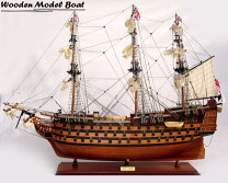 楽天市場】ビクトリー 帆船の通販 木製帆船模型 HMS Victory カットモデル（帆なし）完成品