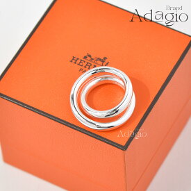 【新品同様・未使用】HERMES エルメス リング ヴェルティージュ シルバー アクセサリー 指輪 送料無料 レディース メンズ 中古