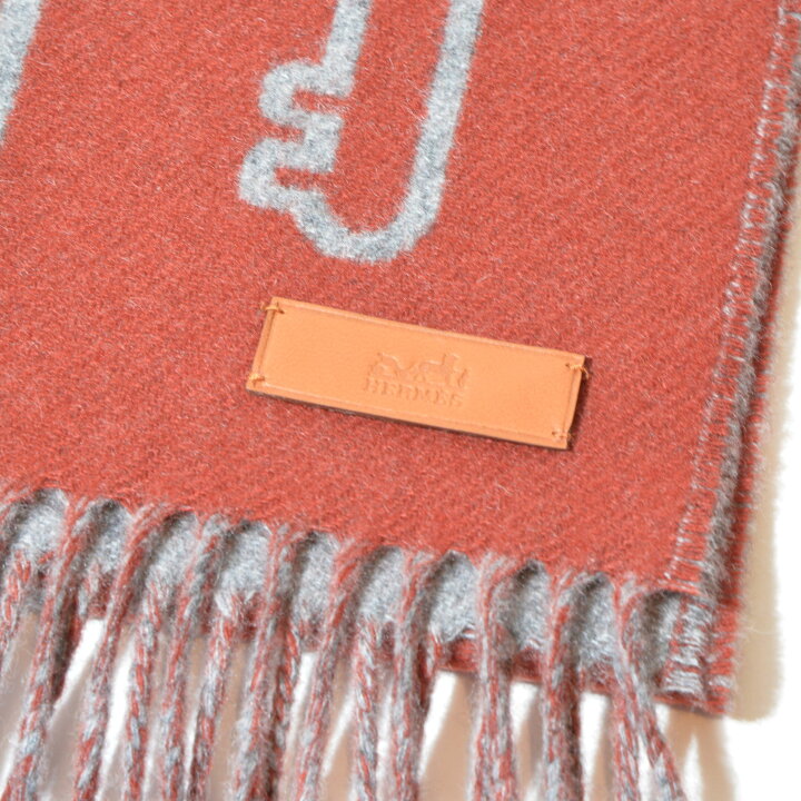 楽天市場】【新品同様・未使用】HERMES エルメス マフラー カシミヤ  