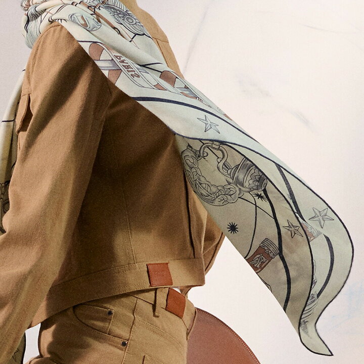 楽天市場】HERMES エルメス カレジェアン140 《コーラス・ステラルム 