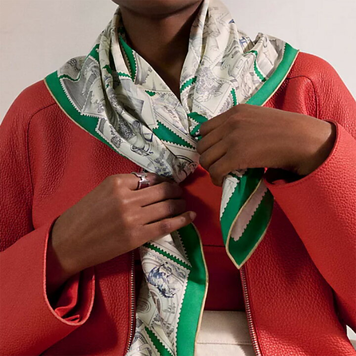 楽天市場】【新品同様・未使用】HERMES Scarf エルメス スカーフ カレ  