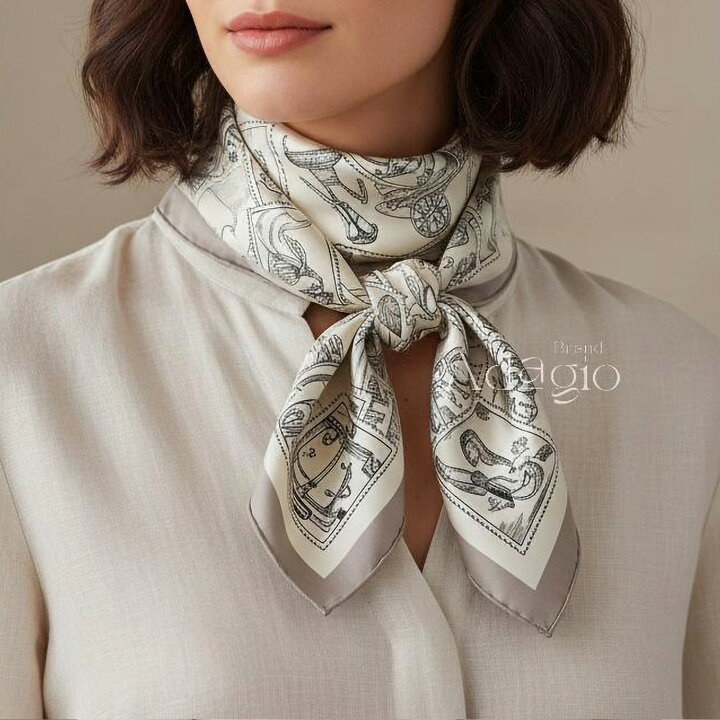楽天市場】【新品同様・未使用】HERMES Scarf エルメス スカーフ カレ 