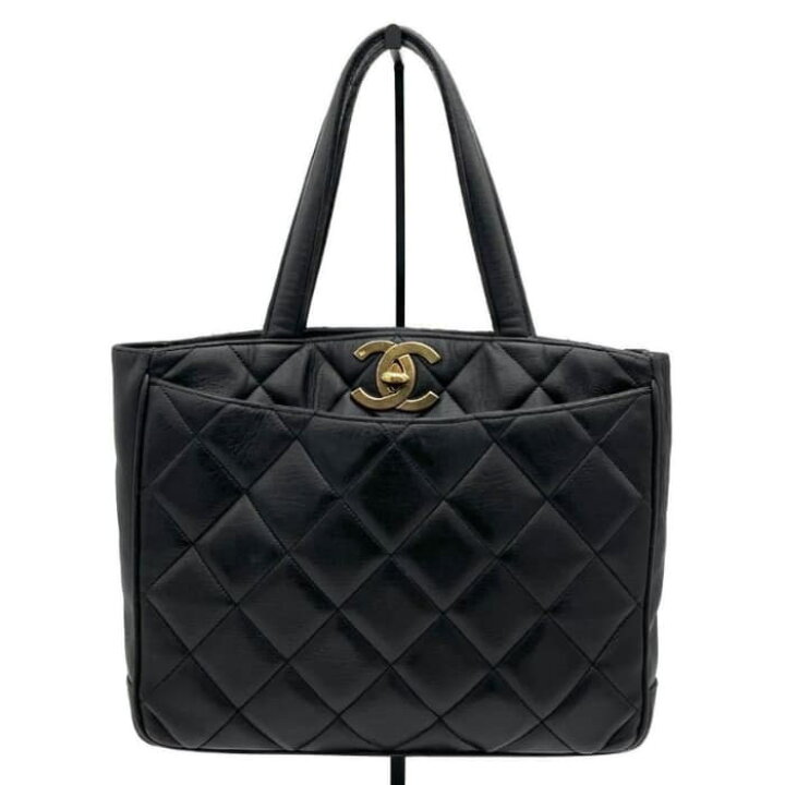 楽天市場】【中古】良品 CHANEL シャネル マトラッセ デカ ココマーク  
