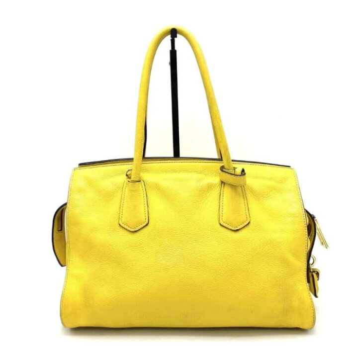 楽天市場】【中古】良品 PRADA プラダ 三角ロゴ プレート 2way レザー  