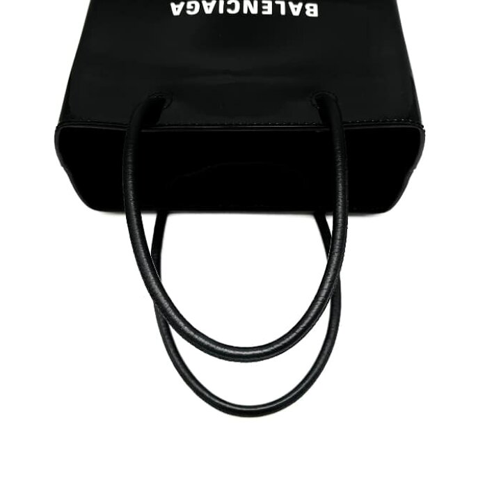 楽天市場】【中古】美品 BALENCIAGA バレンシアガ ロゴ 2way エナメル 
