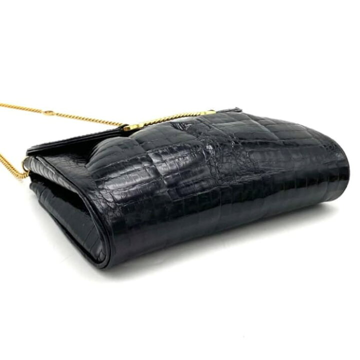 楽天市場】【中古】良品 COMTESSE コンテス ゴールド 金具 クロコ ミニ