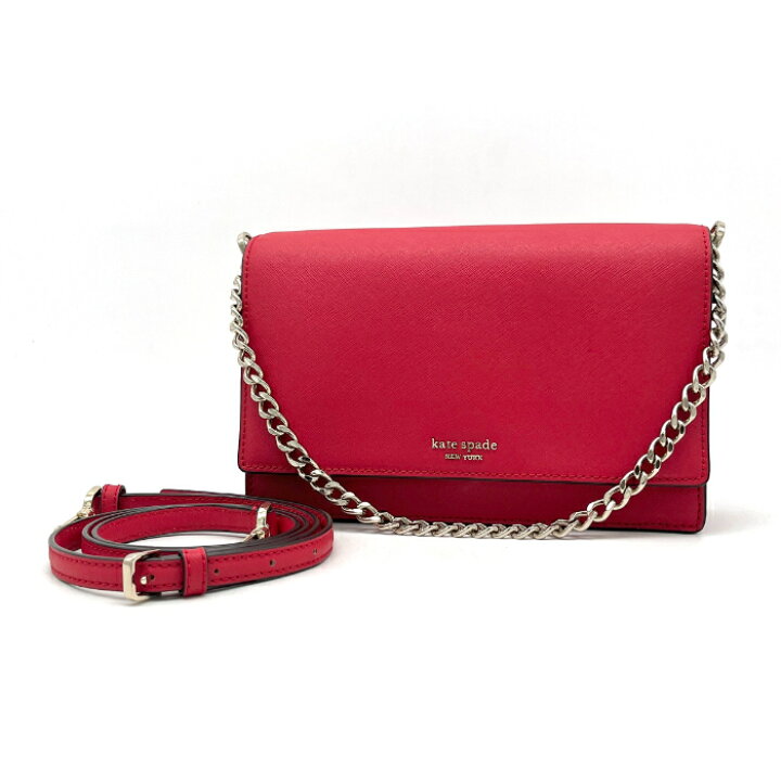 楽天市場】【中古】美品 kate spade ケイト スペード ロゴ 2way レザー 