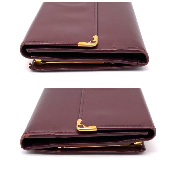 楽天市場】【中古】良品 Cartier カルティエ マストライン がま口 