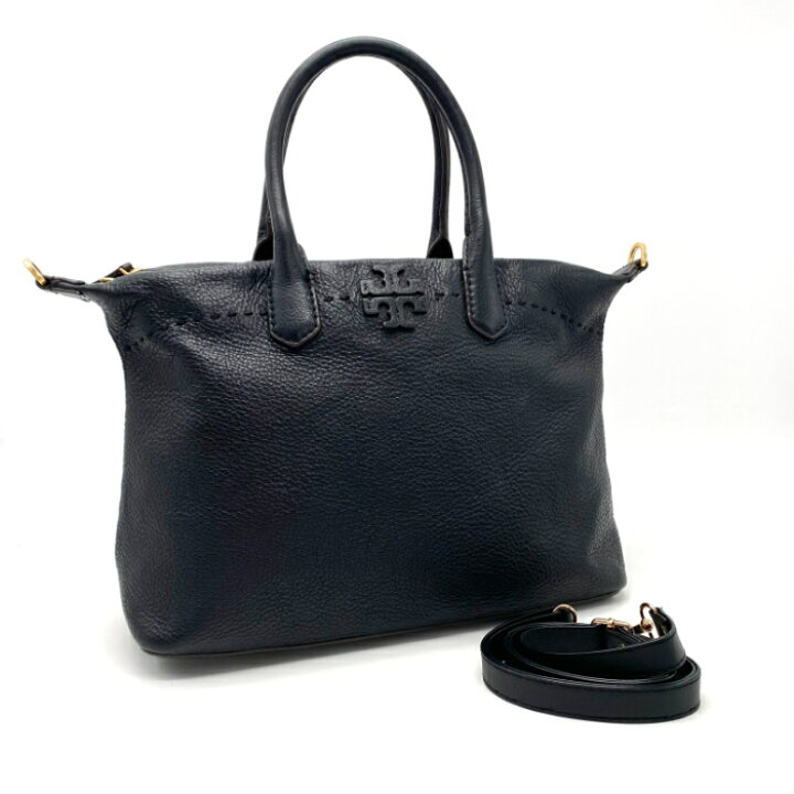 楽天市場】【中古】良品 TORYBURCH トリー バーチ ロゴ 2way レザー 
