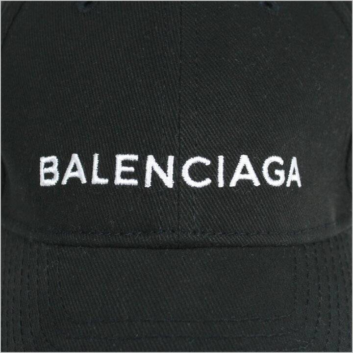 楽天市場】バレンシアガ BALENCIAGA キャップ ブラック ベースボール 