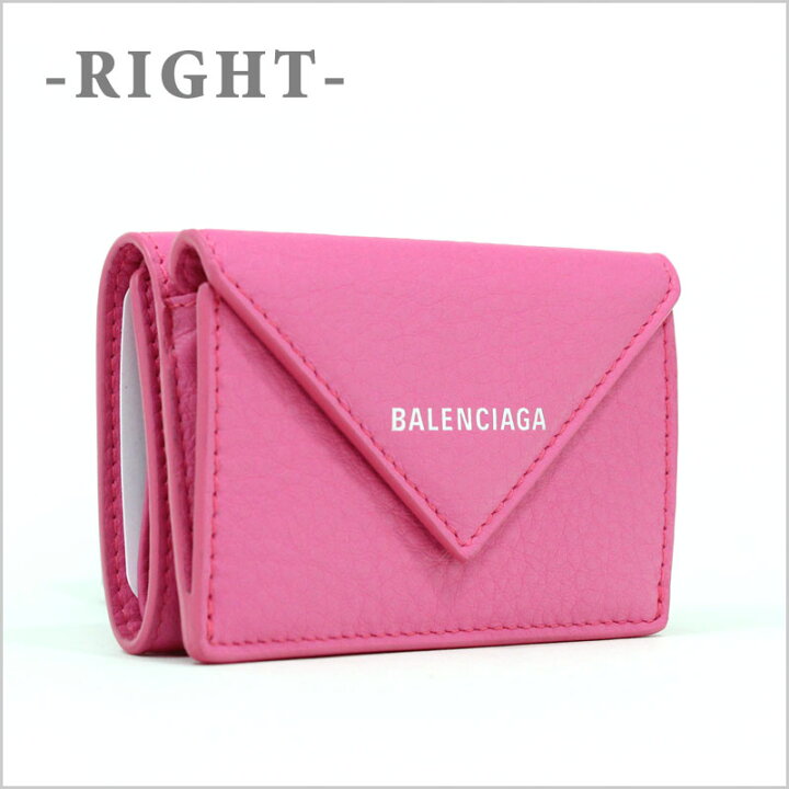 楽天市場】バレンシアガ BALENCIAGA ミニ財布 三つ折り財布 ペーパー 