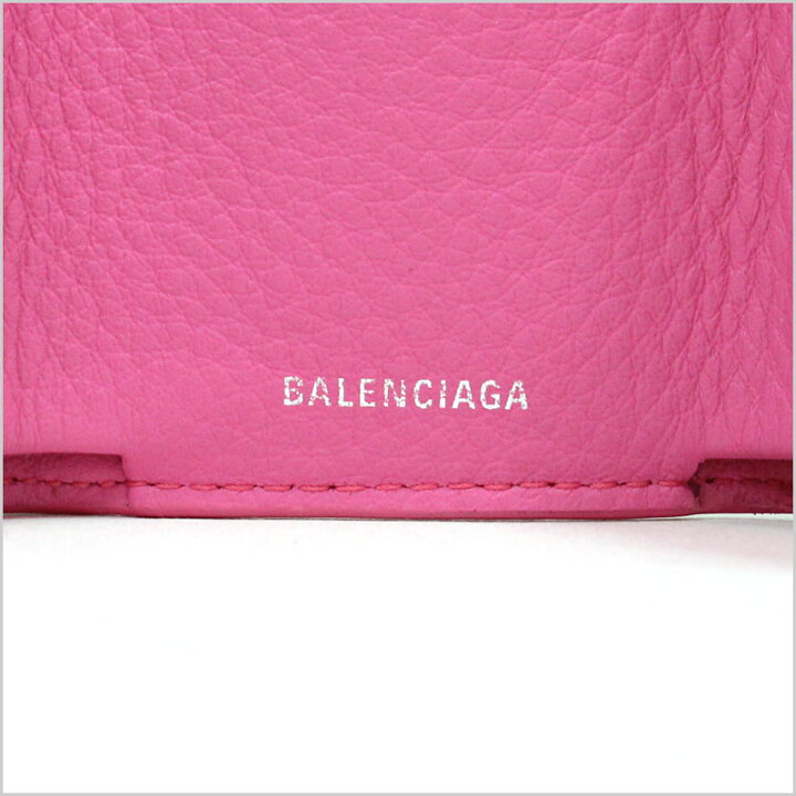 BALENCIAGA ミニウォレット バブルガムピンク