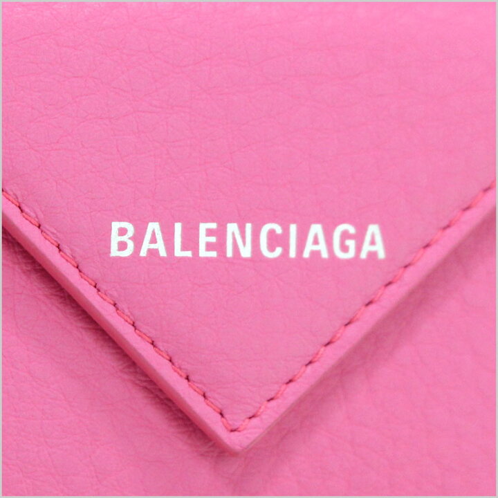 楽天市場】バレンシアガ BALENCIAGA ミニ財布 三つ折り財布 ペーパー 