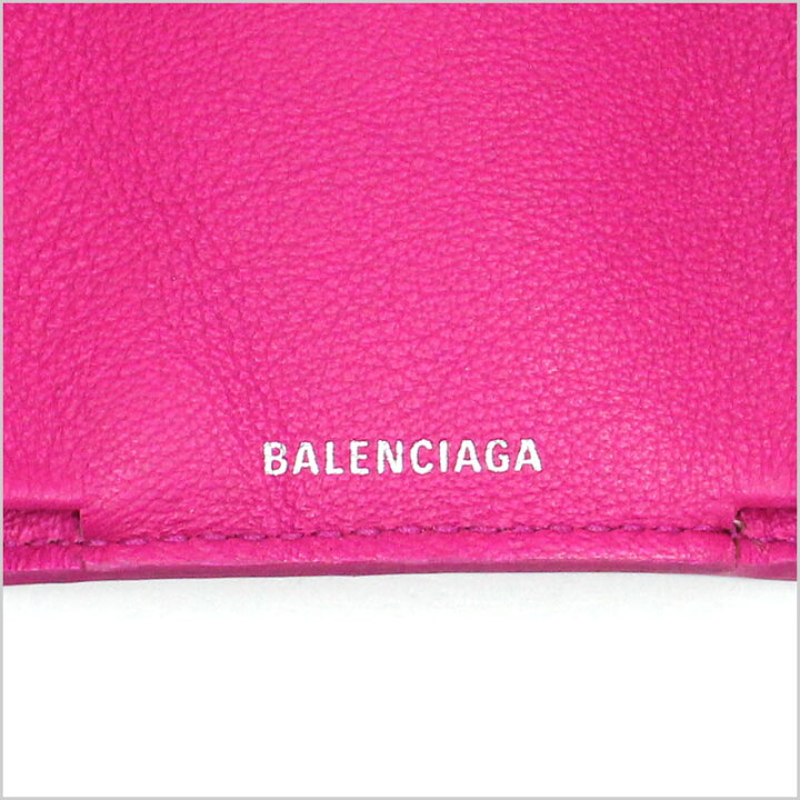 楽天市場】バレンシアガ BALENCIAGA ミニ財布 三つ折り財布 ペーパー  