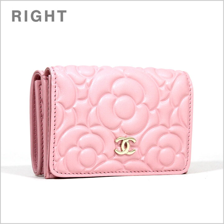楽天市場】シャネル CHANEL ミニ財布 3つ折り財布 スモールフラップ 