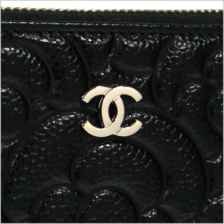 楽天市場】シャネル CHANEL ラウンドファスナー長財布 ジップ 