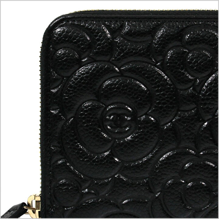楽天市場】シャネル CHANEL ラウンドファスナー長財布 ジップ 