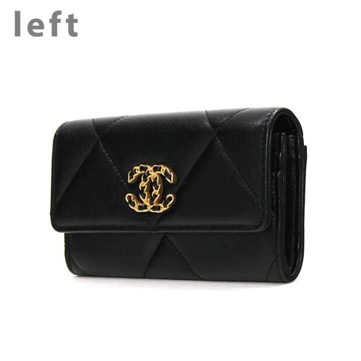楽天市場】シャネル CHANEL ミニ財布 スモールフラップウォレット 19  