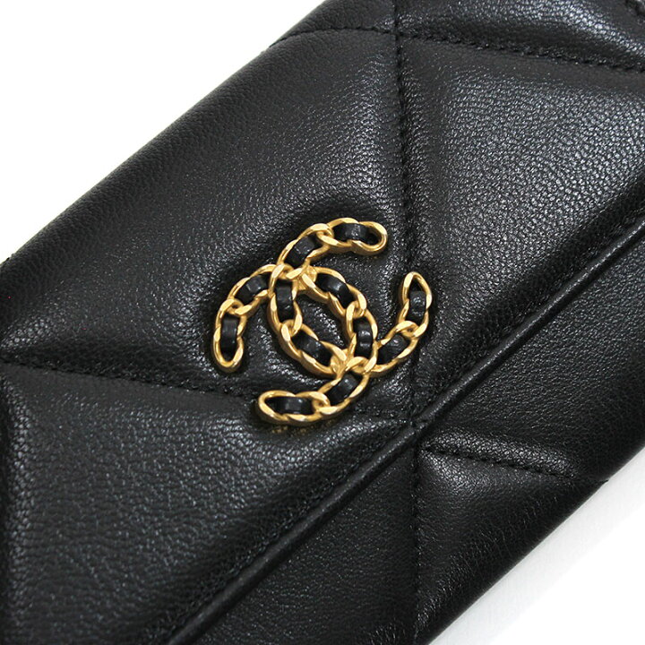 楽天市場】シャネル CHANEL ミニ財布 スモールフラップウォレット 19 