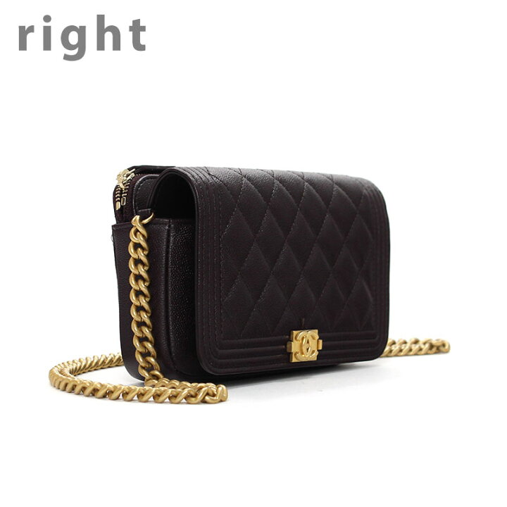 楽天市場】シャネル CHANEL チェーンウォレット チェーンショルダー  