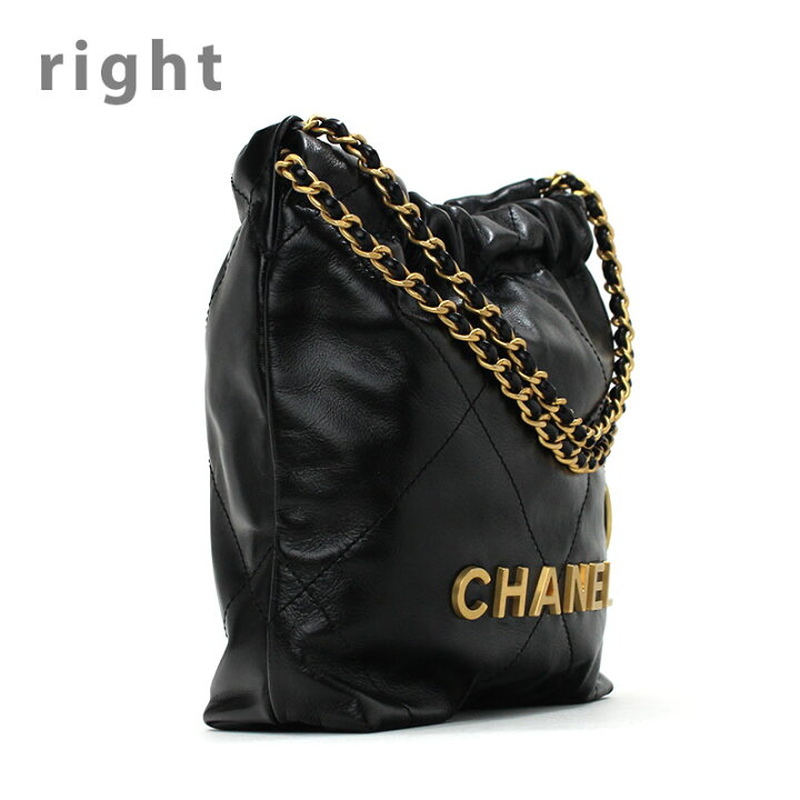 楽天市場】シャネル CHANEL ホーボーバッグ 22 ミニ チェーン 
