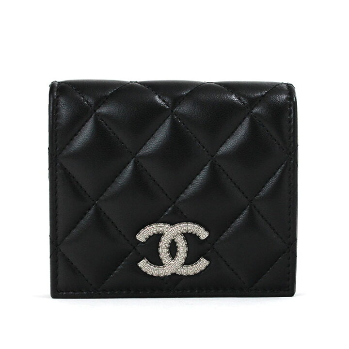楽天市場】シャネル CHANEL 二つ折り財布 クラシックスモール  