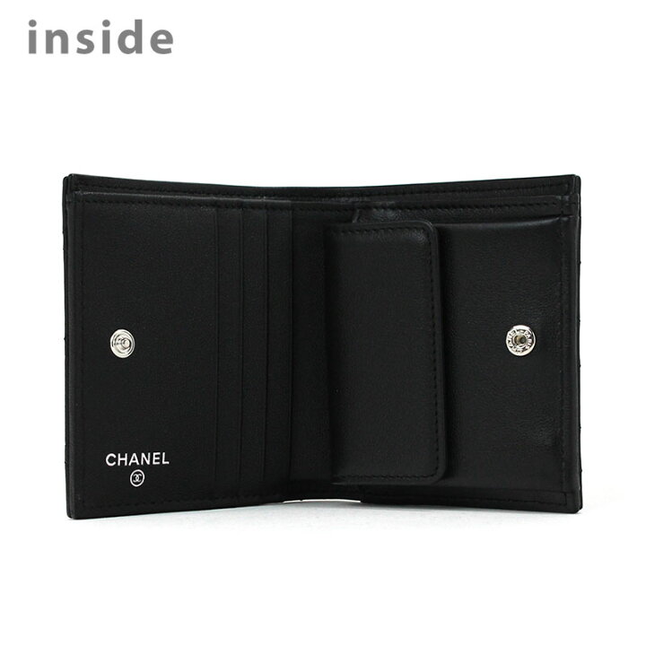 楽天市場】シャネル CHANEL 二つ折り財布 クラシックスモール  