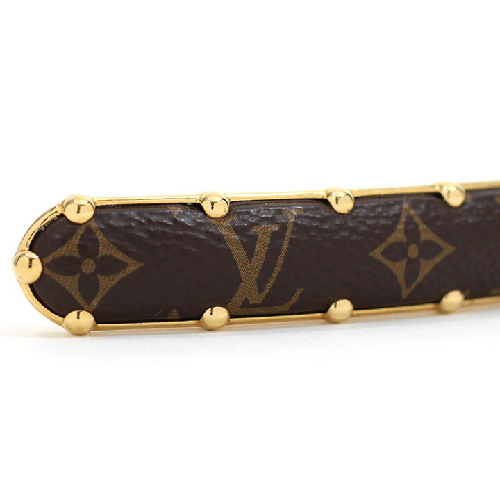 楽天市場】【中古】ルイヴィトン LOUIS VUITTON バレッタ ヘアクリップ 