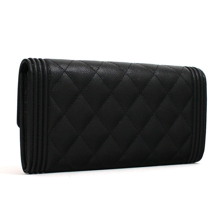 楽天市場】シャネル CHANEL 長財布 フラップウォレット ボーイシャネル  