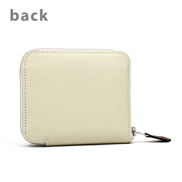 HERMES（エルメス） ミニ財布 シルクインコンパクト ヴォーエプソン B 