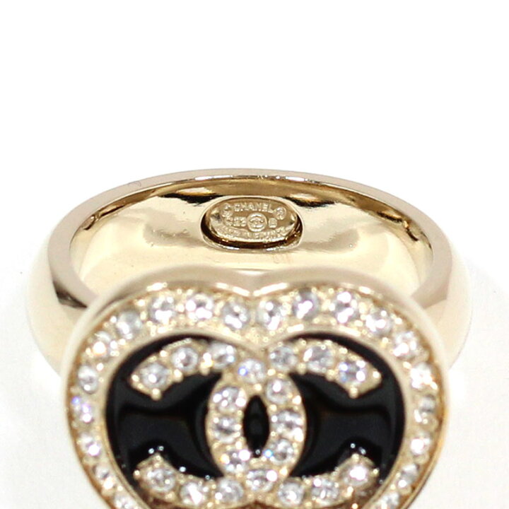 楽天市場】シャネル CHANEL リング 指輪 CCマーク 13号サイズ メタル  