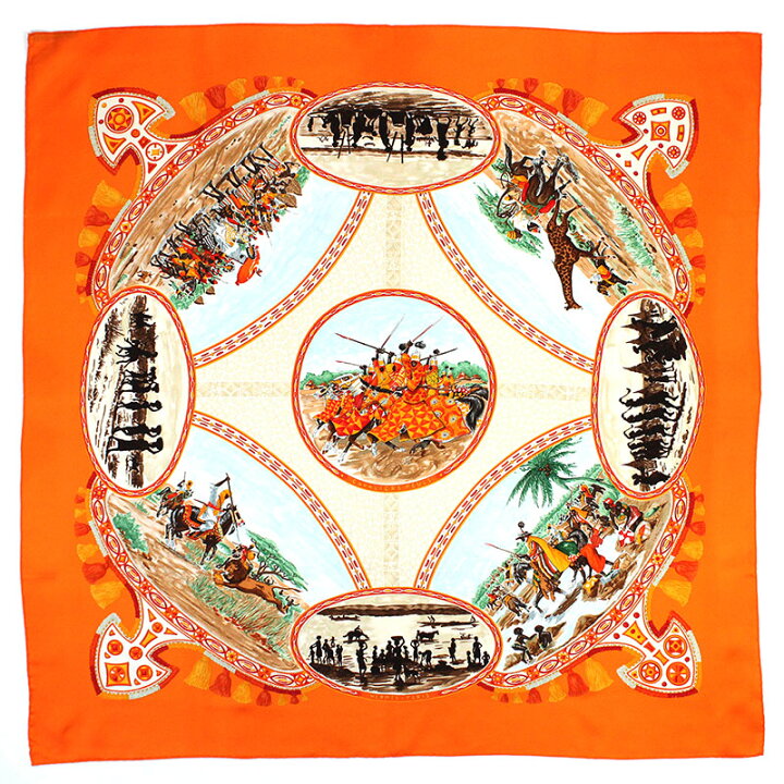 楽天市場】エルメス HERMES スカーフ カレ90  