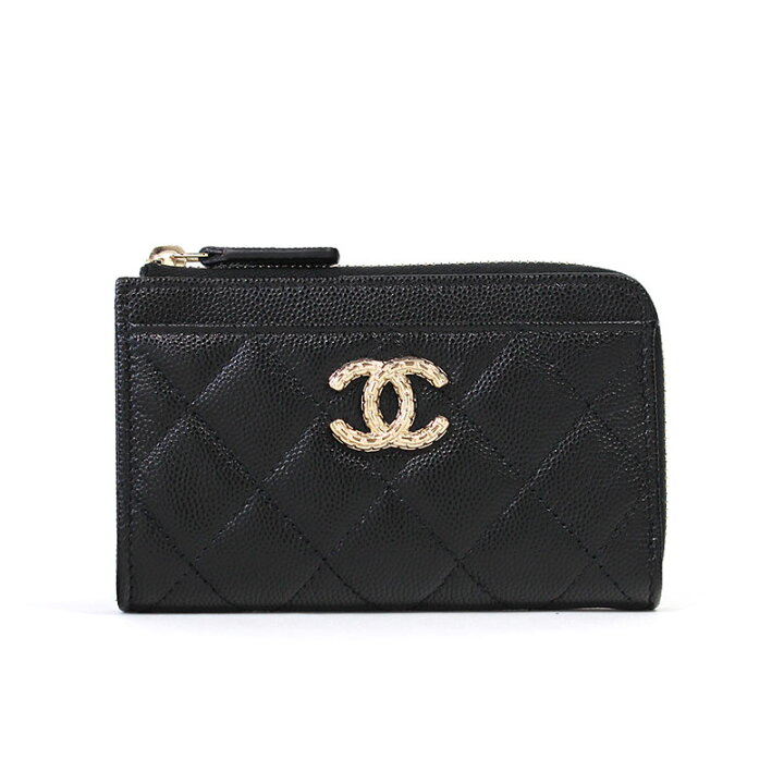 楽天市場】シャネル CHANEL ミニ財布 L字ジップ スモールジップ 