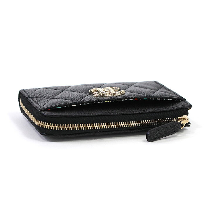 楽天市場】シャネル CHANEL ミニ財布 L字ジップ スモールジップ 