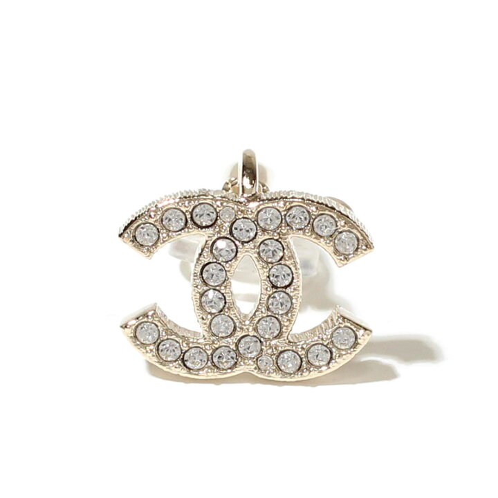 楽天市場】シャネル CHANEL イヤリング ラインストーン メタル  