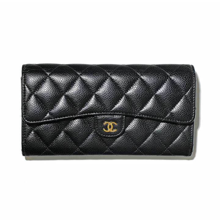 楽天市場】シャネル CHANEL 長財布 クラシックフラップウォレット  