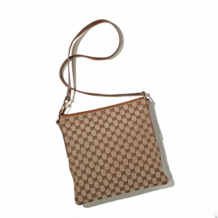 楽天市場】グッチ GUCCI ショルダーバッグ GGキャンバス GG柄 レザー 