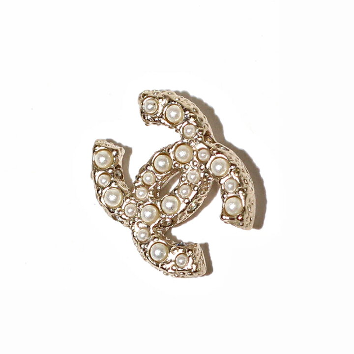 楽天市場】シャネル CHANEL ピアス CCマーク メタル＆コスチューム 