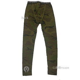 正規品 新品 CHROMEHEARTS クロムハーツ レギンス メンズ Lサイズ カモフラージュ 迷彩 camofrage ロゴ ホースシュー 箱