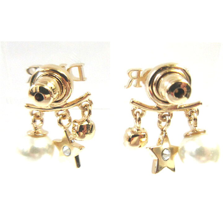 楽天市場】【直営店買付】【未使用品】Dior ディオール ピアス ディオ 