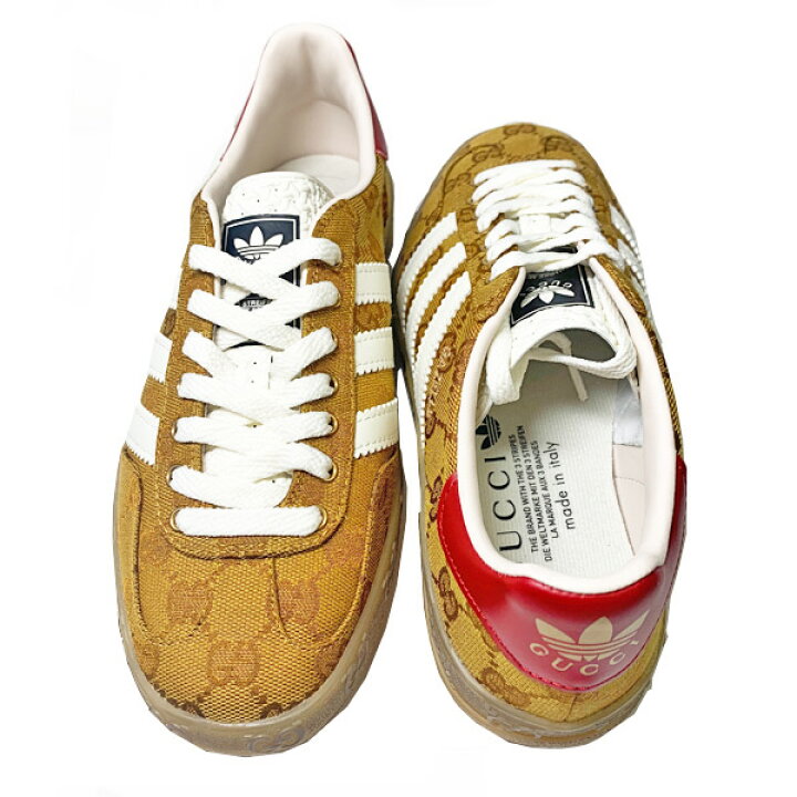 楽天市場】≪ 新品 ≫ adidas x Gucci ウィメンズ スニーカー ガゼル 