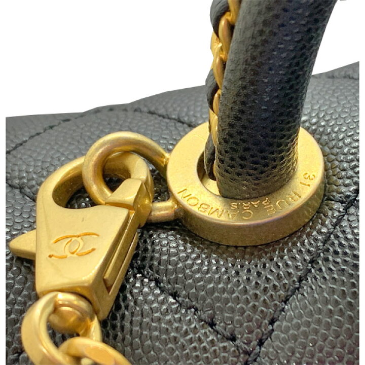楽天市場】≪ 新品 ≫ CHANEL シャネル ココハンドル トップハンドル 