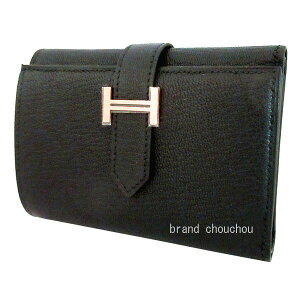 Vi HERMES@GX@xA Rrl O܂ ~jz VF[u  ubN sN@[YS[h   { bsO xA~j HERMES Bearn Combine Black Pink Rose Gold Backle C